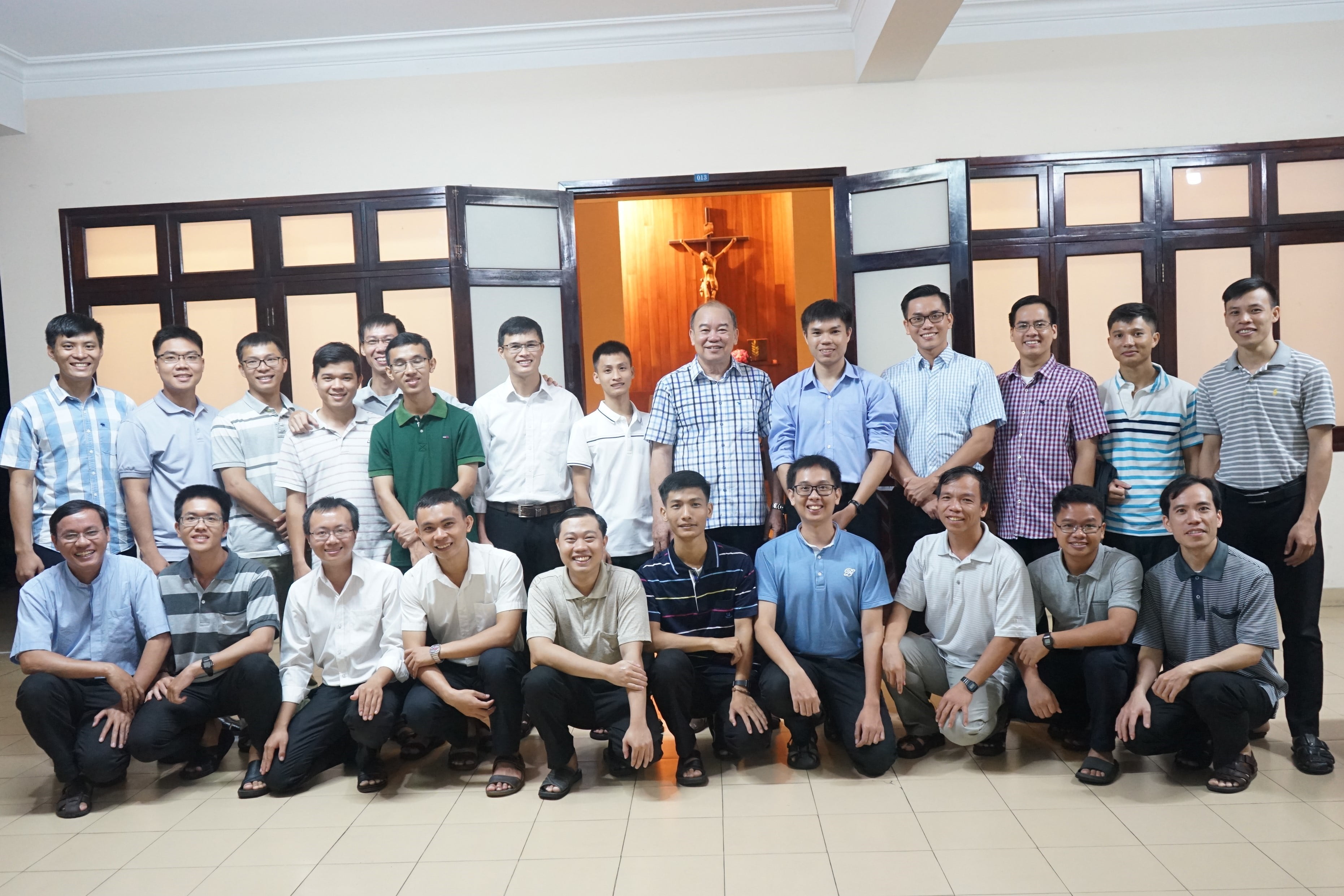 Fr. Provincial Met 19 Incoming Novices