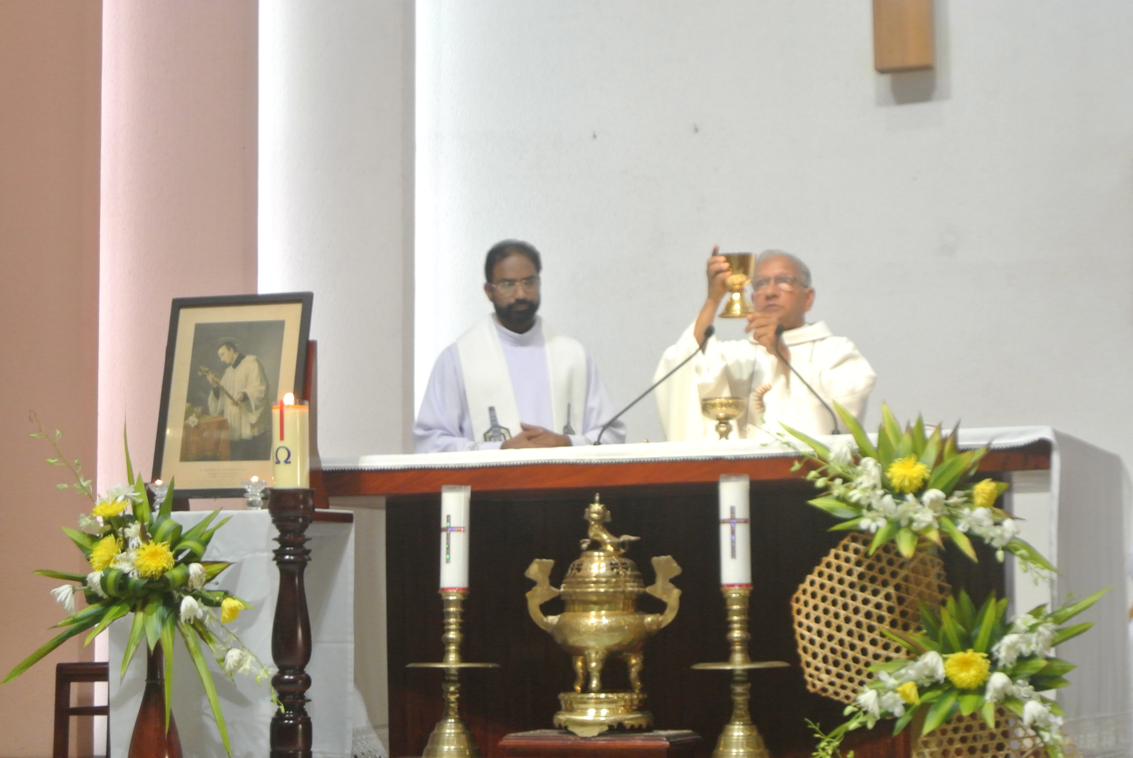 Saint Joseph Jesuit Scholasticate Celebrates the Feast of St. Aloysius Gonzaga, the Patron Saint of the Theological Scholastics