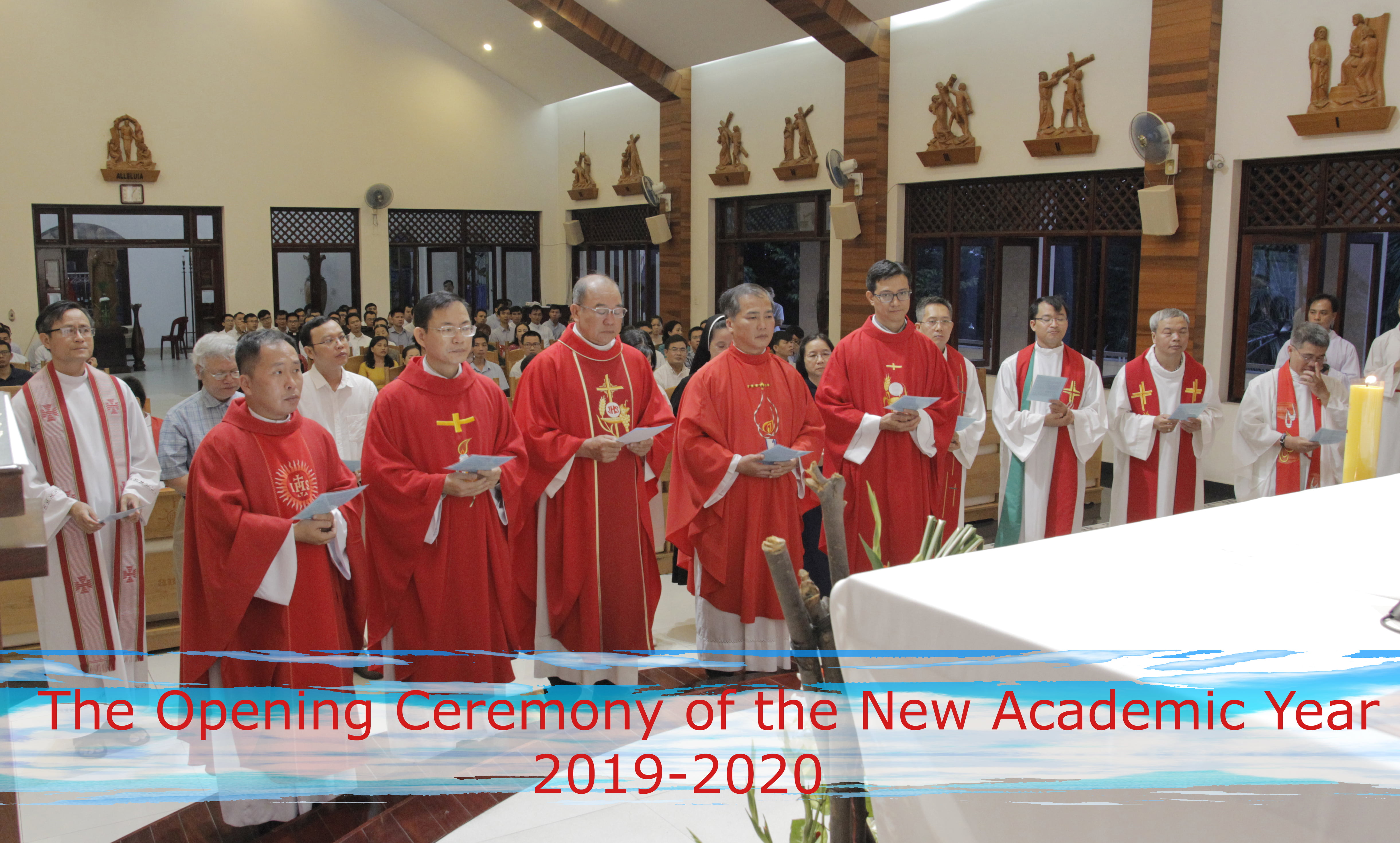 The Opening Ceremony of the New Academic Year 2019-2020 at The Saint Joseph Jesuit Scholasticate