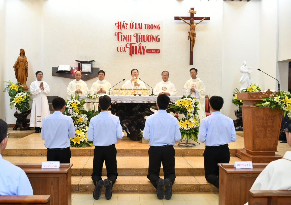 Vietnam Province Celebrates First Vows of Twelve Novices on the Feast of St. Ignatius